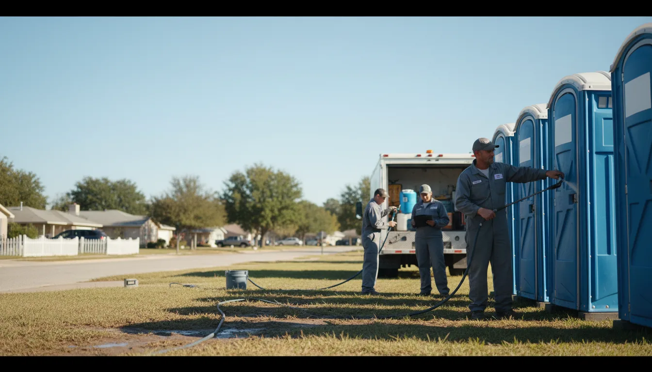 Long-Term Portable Toilet Rental in Madison, AR near me